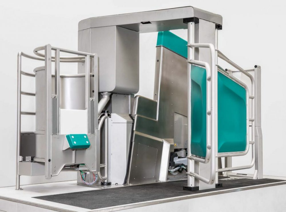 GEA DairyRobot R9500 - Уникальная эффективность как в отдельном боксе, так и в мультибоксовой системе: автоматическое доение в любое время